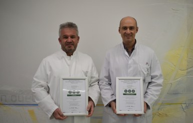 AOK-Auszeichnung für die Fachabteilungen von Chefärzten Dr. Ziersch und doctor-medic Serban
