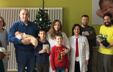 Vier Christkinder auf Geburtsstation 2023
